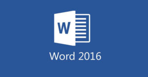 Word 2016